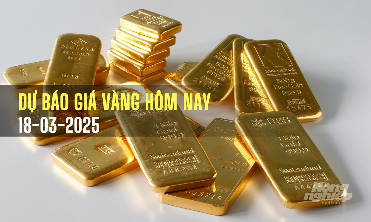 Giá vàng 9999 24k 18K DOJI PNJ SJC BTMC hôm nay 18/3 dự báo tăng hay giảm?