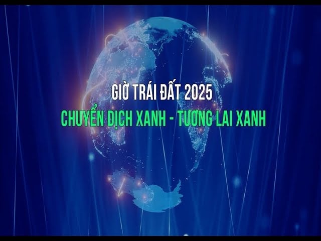 Chiến dịch Giờ Trái đất năm 2025 được phát động với chủ đề 'Green Transition - Green Future' - 'Chuyển dịch Xanh, tương lai Xanh'. Ảnh minh hoạ.