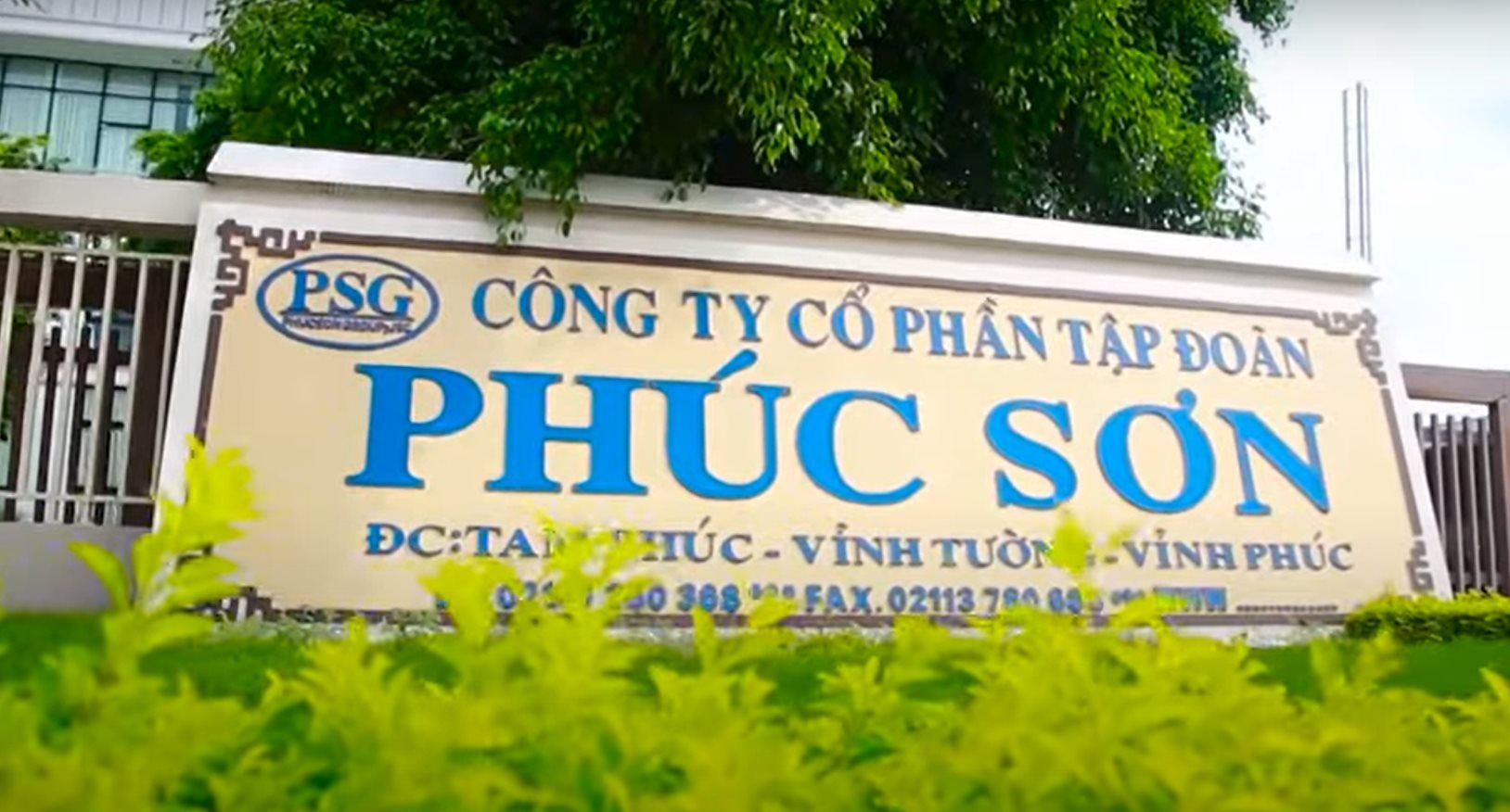 Tập đoàn Phúc Sơn có trụ sở chính tại huyện Vĩnh Tường, tỉnh Vĩnh Phúc. Ảnh: IT.