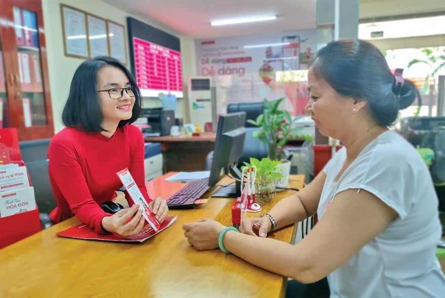 Sản phẩm Bảo an Tiết kiệm góp phần tăng cường sự an toàn trong hệ thống ngân hàng. Ảnh: Agribank.