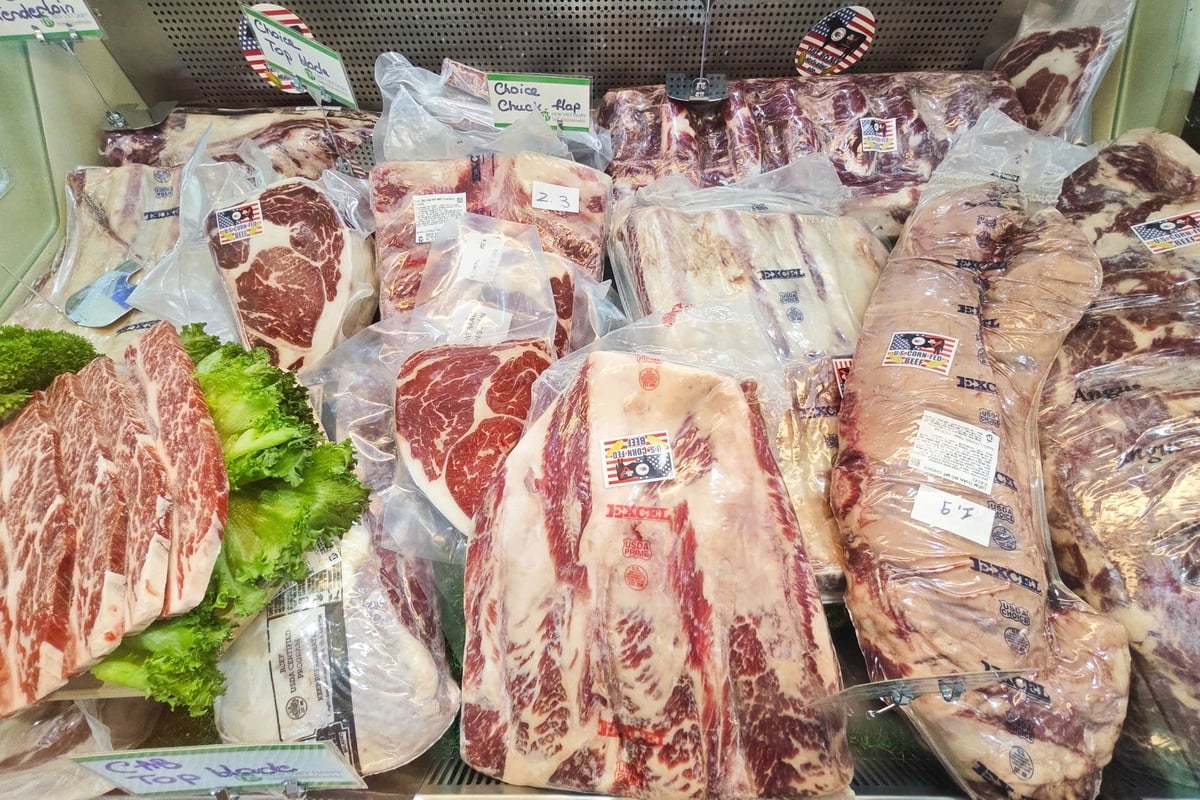 US meat products exported to Vietnam are subject to higher taxes than those of CPTPP countries. Photo: Tung Dinh.