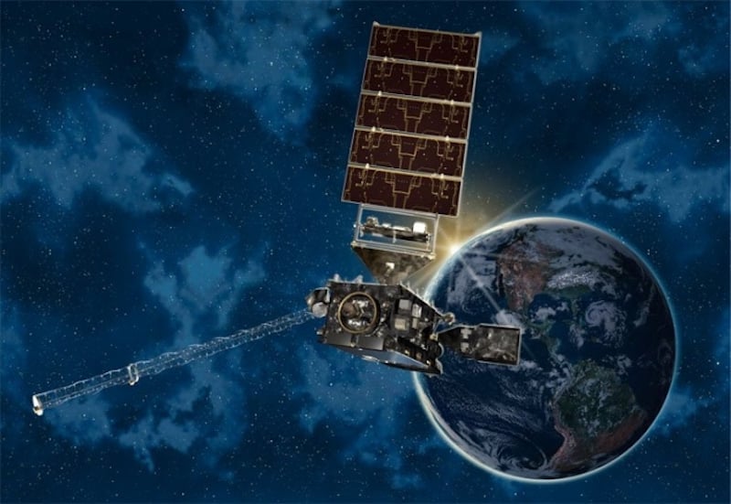 Weather satellites monitor Earth from space, collecting observational data that scientists analyze. 