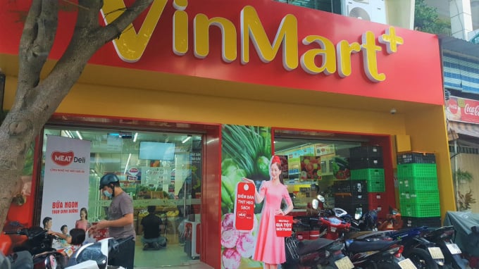 Cửa hàng VinMart+ tại TP. Hồ Chí Minh.