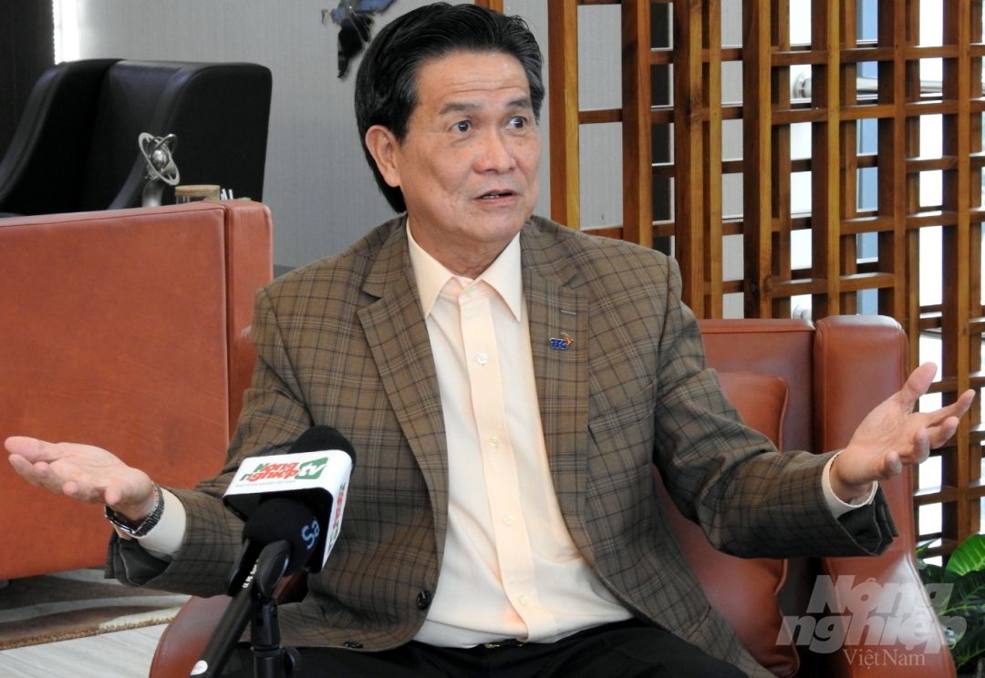 Ông Đặng Văn Thành, Chủ tịch Tập đoàn TTC: 'Việc nhiều nhà máy đóng cửa đã có dự báo trước'.