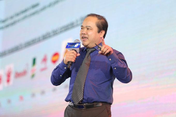 Ông Trương Công Thắng CEO Masan Consumer tại Đại hội cổ đông thường niên 2021.