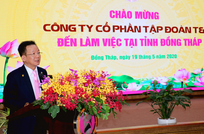Ông Đỗ Quang Hiển, Chủ tịch HĐQT kiêm Tổng Giám đốc Tập đoàn T&T Group
