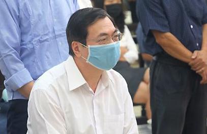 Bị cáo Vũ Huy Hoàng cựu Bộ trưởng Bộ Công thương tại tòa (ảnh internet).