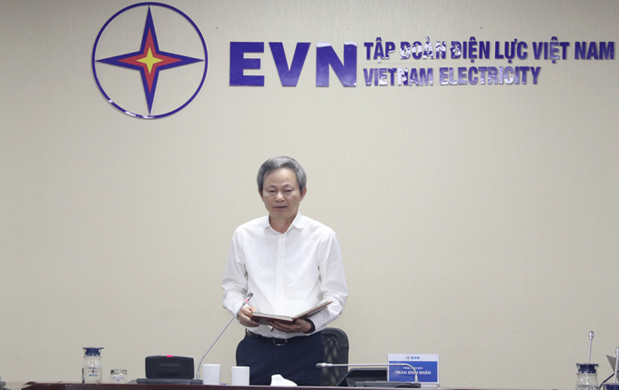 Tổng giám đốc EVN Trần Đình Nhân chủ trì họp bàn giải pháp GPMB Dự án đường dây 500kV Vân Phong – Vĩnh Tân