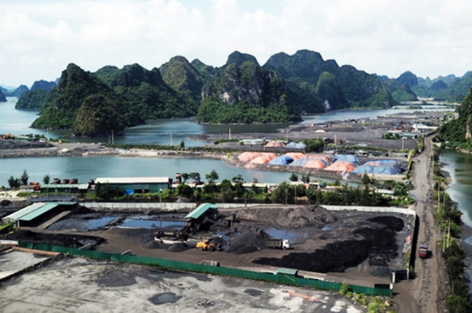 Cụm cảng Km6 tại phường Quang Hanh, TP Cẩm Phả, Quảng Ninh. Ảnh: KTĐT