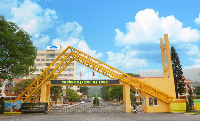 Trường Đại học Hạ Long, tại TP Uông Bí, tỉnh Quảng Ninh. Ảnh CTV
