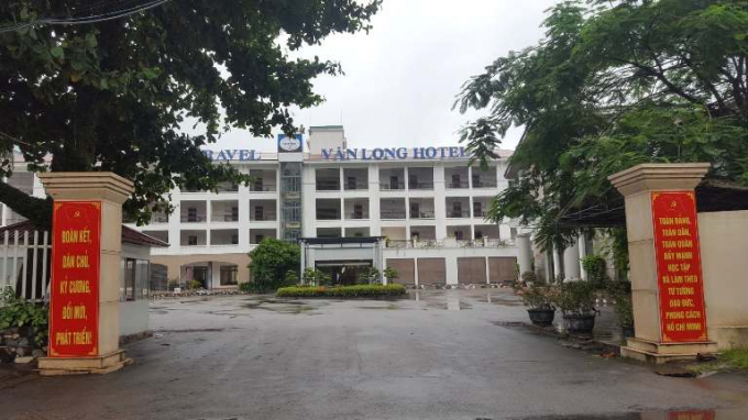 Trụ sở chi nhánh Vân Long tại TP Cẩm Phả, tỉnh Quảng Ninh. Ảnh: Hoàng Nguyên