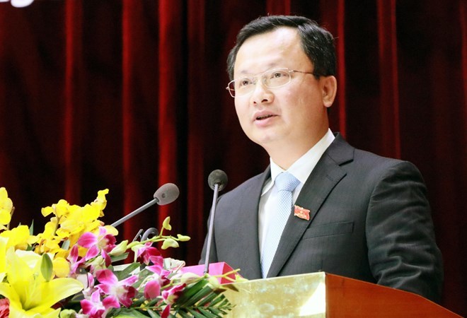 Ông Cao Tường Huy, Phó Chủ tịch thường trực UBND tỉnh Quảng Ninh. Ảnh: Báo QN