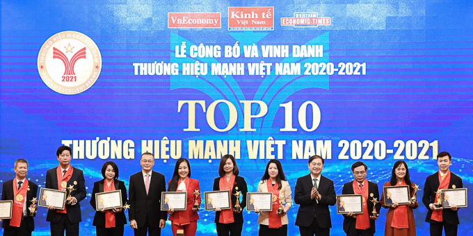 Viettel được vinh danh là thương hiệu mạnh Việt Nam