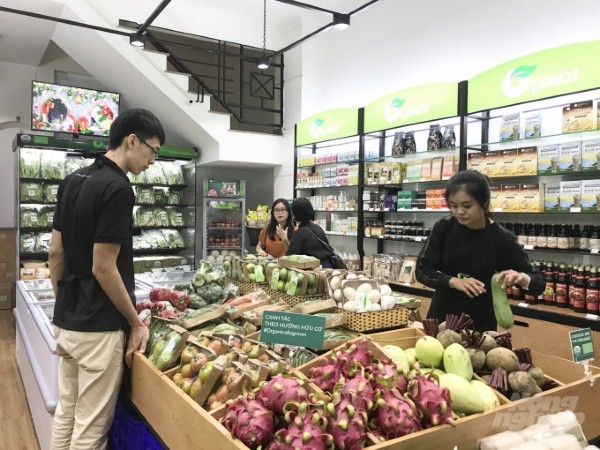 An organic product store in HCMC. Photo: Son Trang.