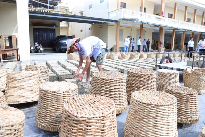 Vietnam’s bamboo and rattan products are increasingly being exported to European market.  Photo: Minh Phuc.