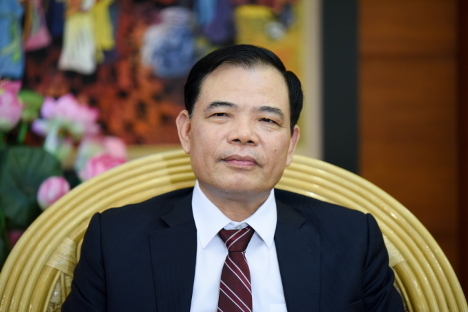 Minister of Agriculture and Rural Development Nguyen Xuan Cuong. Photo: Tung Dinh.