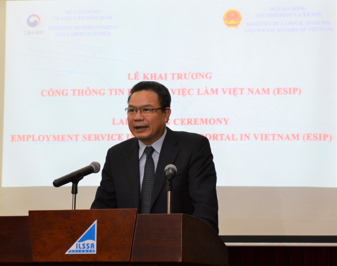 Deputy Minister of Labor - Invalids and Social Affairs Le Van Thanh. Photo: Nam Khanh.