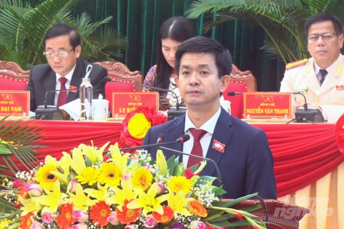 Bí thư Tỉnh ủy Quảng Trị nhiệm kỳ 2020 - 2025 Lê Quang Tùng. Ảnh: PN.