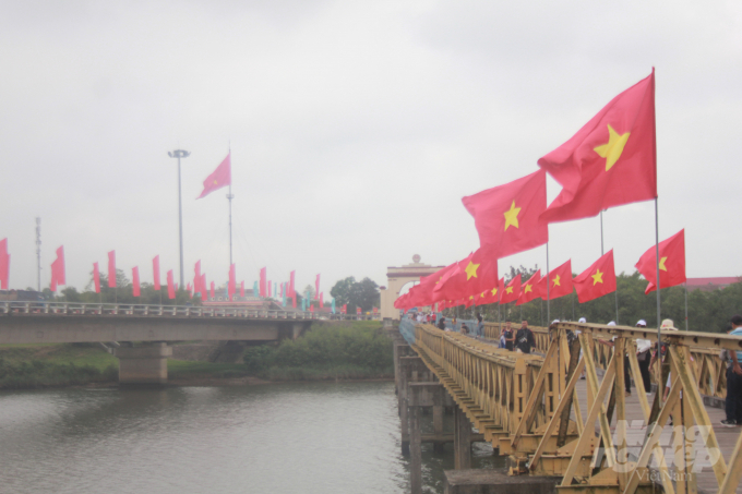 Lễ hội Thống nhất non sông sẽ được tổ chức tại Khu di tích quốc gia đôi bờ Hiền Lương - Bến Hải. Ảnh: Công Điền.