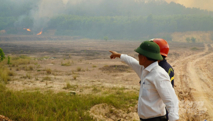 Đến sáng 30/6, thống kê thiệt hại của Chi cục Kiểm lâm Thừa Thiên - Huế cho thấy, ước tính đã có 170 ha rừng bị thiêu rụi hoàn toàn. Trong đó có 140 ha rừng thông phòng hộ trên 30 tuổi của Ban quản lý rừng phòng hộ Hương Thủy và 30 ha rừng keo sản xuất của người dân. Hiện lực lượng kiểm lâm và đơn vị chủ rừng đang huy động phương tiện và dùng nước để làm nguội, đề phòng nắng nóng,  gió thổi mạnh lửa còn sót lại từ các gốc cây  bùng cháy trở lại.