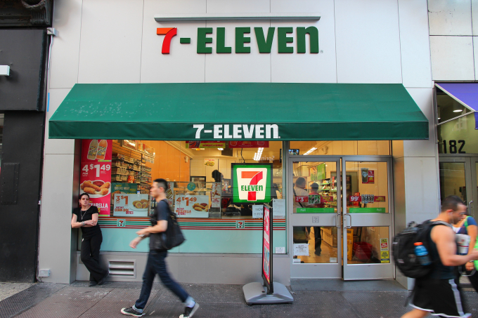 Chuỗi cửa hàng tiện lợi 7-Eleven gồm 20.000 địa điểm trên toàn Nhật Bản