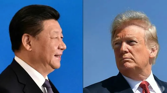 Chủ tịch Trung Quốc Tập Cận Bình và Tổng thống Mỹ Donald Trump. Ảnh: AFP