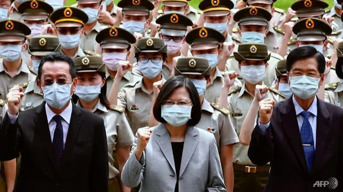 Đài Loan cũng là chủ đề cực kỳ nhạy cảm trong quan hệ giữa hai cường quốc. Ảnh: AFP