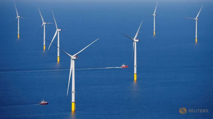 Điện gió ngoài khơi của Việt Nam sẽ là mảng đầu tư hấp dẫn. Ảnh: AFP 