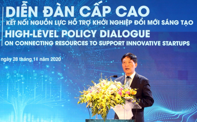 Thứ trưởng Bộ KH&CN Trần Văn Tùng phát biểu tại diễn đàn. Ảnh: Đ.Minh
