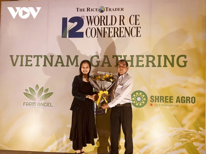 Sau khi đoạt giải quán quân năm 2019, sản phẩm gạo ST25 của kỹ sư Hồ Quang Cua tiếp tục đoạt giải nhì tại cuộc thi năm 2020. Ảnh: World Best Rice