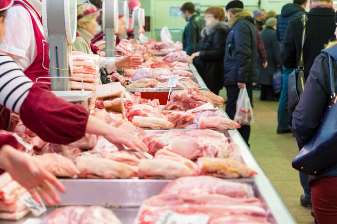 Trung Quốc tiếp tục phải nhập khẩu thịt lợn Mỹ, bất chấp báo cáo rằng đàn lợn của họ đã tăng trở lại. Ảnh: CND