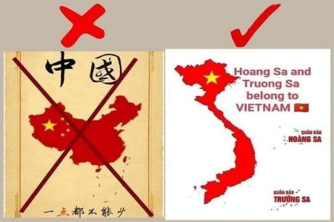 Hình ảnh đang được người dùng Việt Nam chia sẻ rộng rãi trên các mạng xã hội vào ngày 3/4