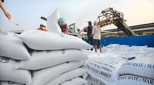 Trong quý I/2021 Việt Nam chỉ xuất khẩu kém Thái Lan khoảng 30 ngàn tấn gạo. Ảnh: NST