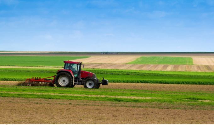 Thu nhập ròng của nhà sản xuất máy nông nghiệp John Deere tăng trưởng 169% so với cùng kỳ năm trước. Ảnh: Getty