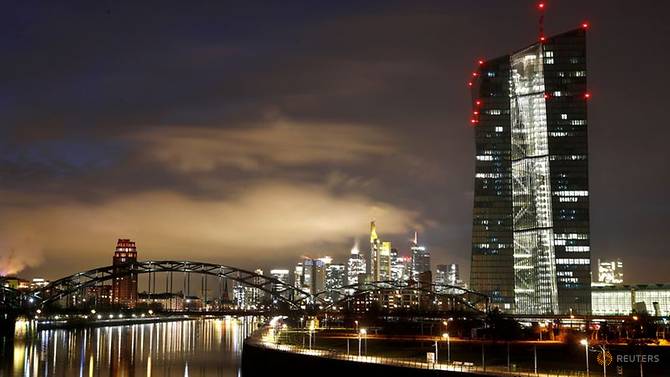 The headquarter of the European Central Bank (ECB) is photographed in Frankfurt, Germany, January 22, 2021. Photo: Reuters