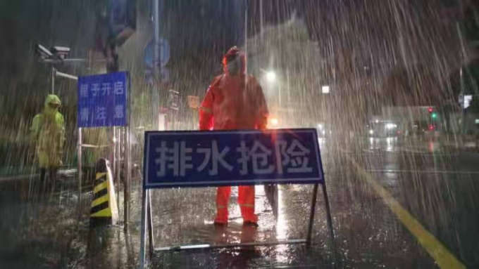 Thủ đô Bắc Kinh dự báo sẽ đón lượng mưa lớn nhất năm gây lũ lụt trên diện rộng. Ảnh: Xinhua