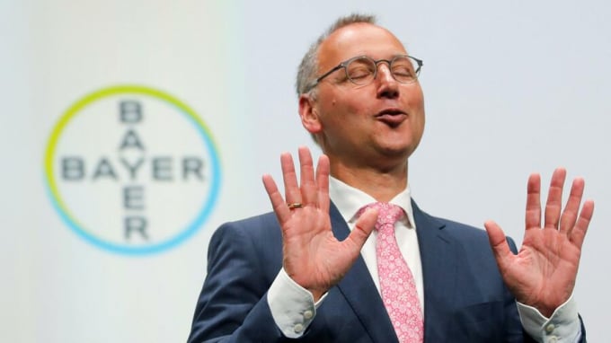 Chủ tịch Hội đồng quản trị kiêm CEO tập đoàn Bayer, ông Werner Baumann. Ảnh: RT