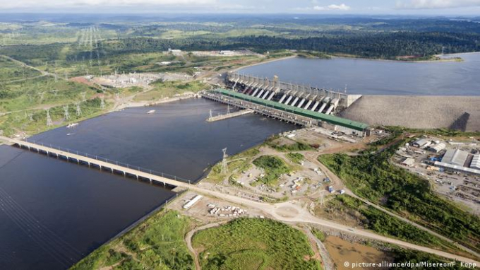 The Belo Monte dam in Brazil is one of the largest in the world, but the plant hardly ever reaches its peak capacity of 11,000 megawatts. Photo: DW