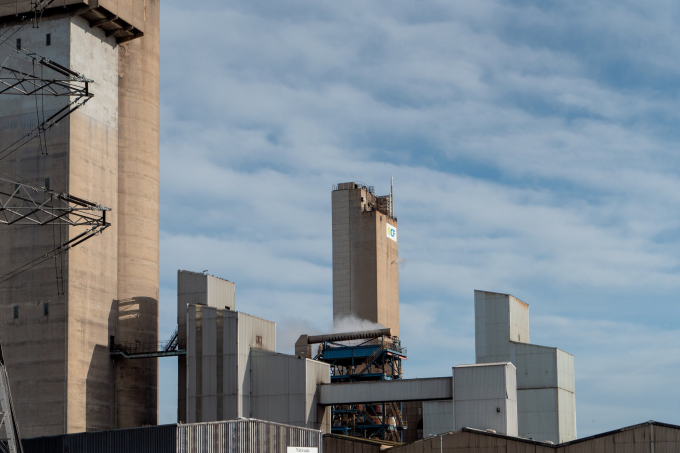 CF Fertiliser’s plant in Billingham, England. The company’s parent, CF Industries, said it would halt operations at two plants in Britain because of high prices of natural gas. Photo: New York Times