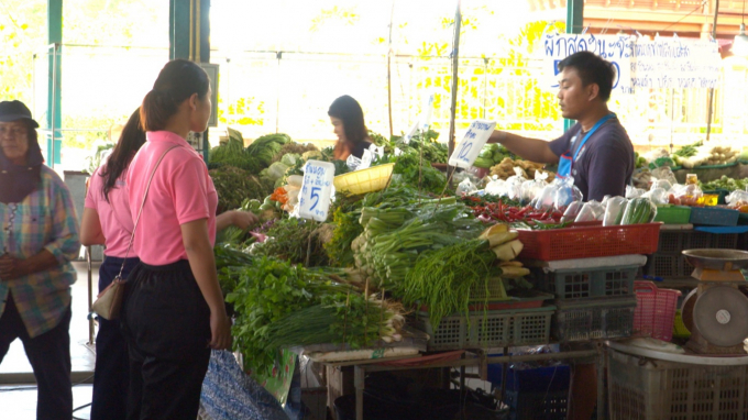 Over 60 percent of popular vegetables sold at Thailand's shopping malls and markets are contaminated with a cocktail of pesticides, Bangkok, Thailand. Photo: CGTN