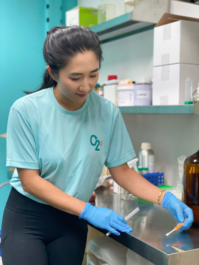 Driven by her conviction, Gan found herself camping out at her laboratory to fine-tune her formula. Photo: Didi Gan