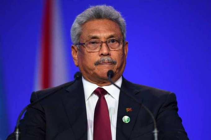 President Gotabaya Rajapaksa at COP26. Photo: The Hindu