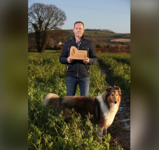 Eugene Ryan with his sustainability award. Photo: Diageo/PA