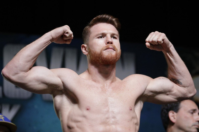 Võ sĩ quyền anh người Mexico Canelo Alvarez đã xét nghiệm dương tính với clenbuterol trước trận tái đấu với Gennady Golovkin vào năm 2018, và vận động viên này đã đổ lỗi cho thịt bị nhiễm độc. Ảnh: AP