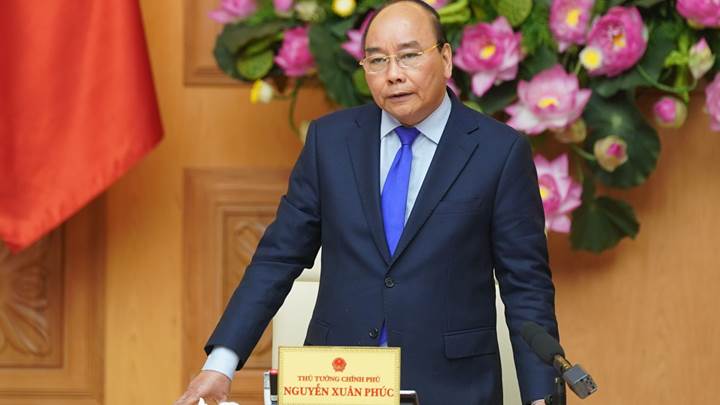 Thủ tướng Nguyễn Xuân Phúc chủ trì cuộc họp về công tác phòng, chống Covid-19