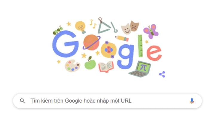 Mừng ngày Nhà giáo Việt Nam 2020! - Google Doodle hôm nay 20/11/2020.