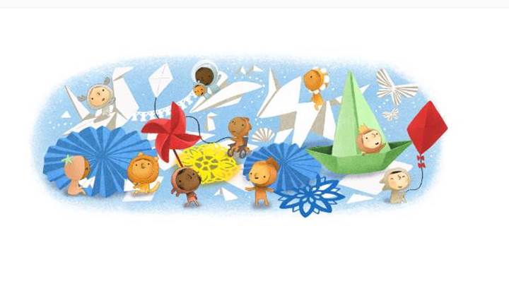 Google chúc mừng ngày Trẻ em 2020!