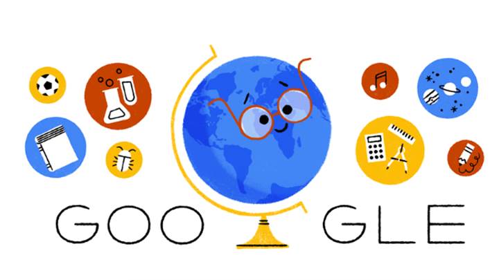 Biểu trưng Google kỷ niệm Ngày nhà giáo Việt Nam năm 2019.