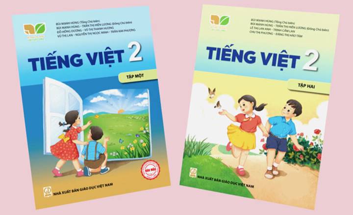 Hai bộ sách giáo khoa lớp 2 mới của NXB Giáo dục Việt Nam