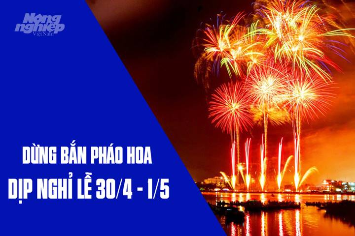 Nhiều tình thành đồng loạt dừng bắn pháo hoa và lễ hội dịp lễ 30/4 - 1/5 để phòng chống Covid-19